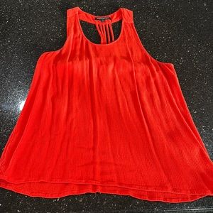 Banana republic hot orange summer tank top